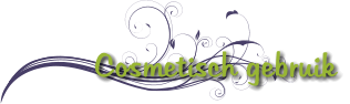 Cosmetisch gebruik