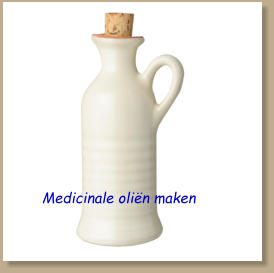 Medicinale oliën maken