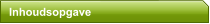 Inhoudsopgave
